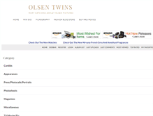 Tablet Screenshot of olsen-twins.net